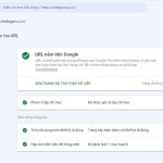 Kiểm tra trạng thái index của url trên Google Seach Console