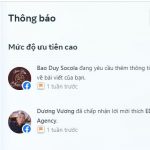 Xem nhanh các thông báo mới nhất trên trang của bạn.